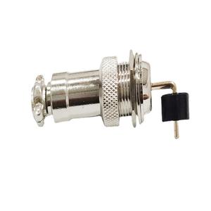 Connecteur à broches courbées Gx12, en alliage de zinc, plaqué or, connecteur d'aviation en cuivre pour l'ingénierie électrique, soudage de circuits imprimés - Product Image 1