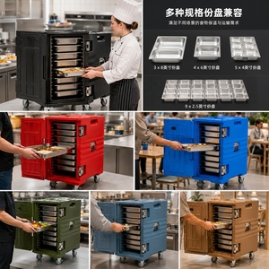 Contenedor isotérmico con calefacción CP-A130B <span class=keywords><strong>para</strong></span> transporte y conservación de alimentos <span class=keywords><strong>para</strong></span> restaurantes, hoteles, cantinas y servicios de catering. - Product Image 2