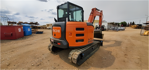 Excavadora de cadenas Hitachi ZX60 usada de segunda mano, 6 toneladas, caja de cambios original japonesa de alta eficiencia, 1 año de garantía - Product Image 5