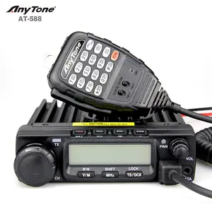 Anytone ตัวรับส่งสัญญาณมือถือ30-45MHz 588ความถี่ต่ำ50W วิทยุติดรถยนต์มีสัญญาณรบกวน