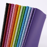 Leder-Hardcover mit Fadenbindung Umweltfreundliche Schulhefte Hausaufgaben-Bücher Kinderbücher Augenschonende A4-Format