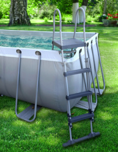 <span class=keywords><strong>Piscine</strong></span> <span class=keywords><strong>hors</strong></span> <span class=keywords><strong>sol</strong></span> rectangulaire à structure métallique, grande taille 4,0m x 2,07m x 1,22m, la plus vendue, <span class=keywords><strong>pour</strong></span> jardin extérieur - Product Image 3