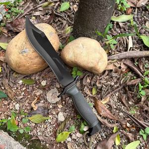 Yeehand Anpassbares feststehendes Messer aus Edelstahl, Überlebens- und Jagdmesser mit Nylonscheide, OEM-Unterstützung - Product Image 4