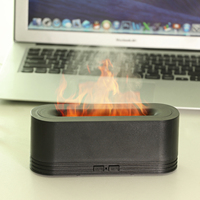 Humidificateur à effet de flamme 3D, diffuseur d'arômes, machine d'aromathérapie à ultrasons, huile essentielle, USB, décoration d'intérieur, humidificateur d'air