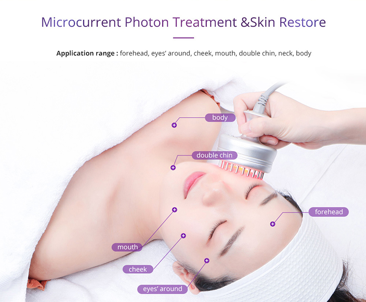 Máquina de pérdida de peso Cavitación 40k 9 en 1 Terapia de Vacío de Ultrasonido Rf Equipo de Belleza