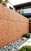 Panneaux muraux en faux briques 3D, briques modernes artificielles en polyuréthane pour la décoration murale et les fonds