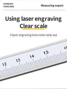 Hengliang yüksek hassasiyetli paslanmaz çelik sürmeli elektronik dijital kumpas delik kenar merkezi mesafe kumpas - Product Image 4