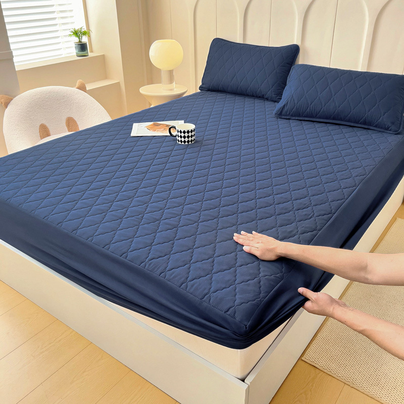 Lenzuolo con angoli impermeabile [blu navy]