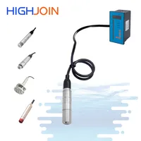Transmetteur de niveau hydrostatique submersible IP68 1-500m, capteur de niveau d'eau intelligent anti-condensation, matériau SS304, 0,5%FS