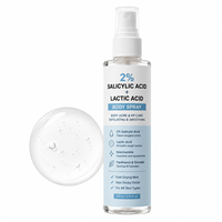 Brume Corporelle Séchage Rapide pour le Dos, les Bras et les Jambes, Anti-Acné et Exfoliante (Acide Salicylique 2%, Acide Lactique, Niacinamide)