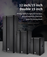 MORIN Système de sonorisation professionnel MV-12 Haut-parleur Équipement audio professionnel Haut-parleur 200W