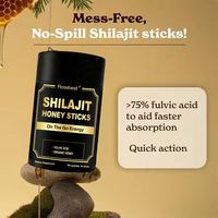 Bâtonnets de Résine de Shilajit Pur en Gros, Emballage Personnalisé, 30 Bâtonnets, Shilajit de l'Himalaya, Bâtonnet de Miel, Complément Énergisant pour Hommes
