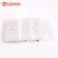 Cache-prise de sécurité pour bébé, type américain, ABS, anti-choc électrique, protection enfant pour prise domestique
