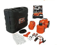 Kit d'outils de réparation automobile Atlifix, cric hydraulique électrique et clé à chocs, capacité 3,5T, acier robuste, 12V/24V DC