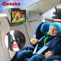 Support de tablette d'appui-tête de voiture pour siège arrière de voiture Support universel de voiture iPad pour enfants dans les sièges arrière Support de tablette rotatif à 360