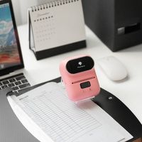 Stiker kode batang perekat portabel Logo M110 Thermal Mini nama Label stiker Label mesin Printer Thermal Printer warna untuk stiker