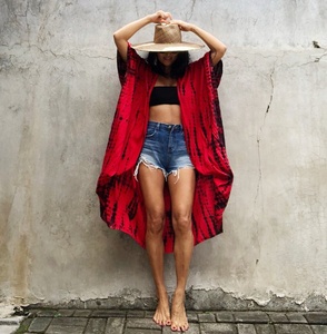 Kimono à cravate pour femmes, vente en gros, fabricant, vêtements pour femmes, tricot à cravate - Product Image 1