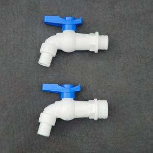 Bon prix 1/2 pouces 3/4 pouces connexion filetée PVC ABS robinets d'eau robinets de lavabo salle de bain cuisine - Product Image 4