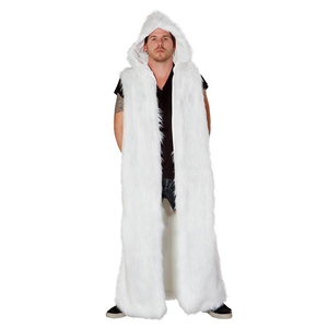 Dasheng Led Tron Dance Wear Halloween Light up Costume Party <strong>Rave</strong> <strong>Clothing</strong> Clothes Women <strong>Men</strong> Wear Led Fur Dance Jacket - Product Image 4