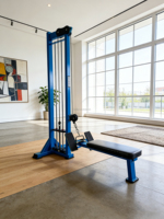 Usine d'équipements de gym - Machine de rameur à poulie basse simple en acier à prix abordable pour machines à sélection de charge par broches