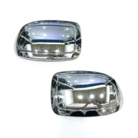 Couvre-miroir de porte chromé 3M (2 pièces) pour GMC Yukon 2001-2006, coque autocollante, sans perçage ni vis, installation antirouille