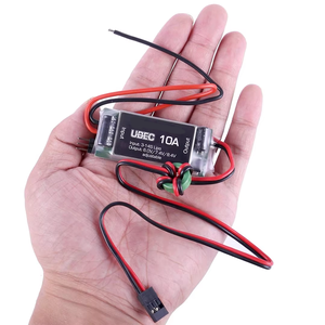 UBEC10A Voltage Regulator Module Output <b>6V</b>/7.4V/8.4V HV 3S 4S 6S 3-14S Lipo <b>Battery</b> RC Receiver Brushless Servo Motor - Product Image 1