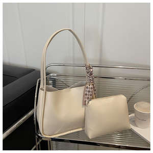 Nouvelle mode, sac à bandoulière rétro pour femmes en 2 pièces, sac fourre-tout pour femmes - Product Image 5