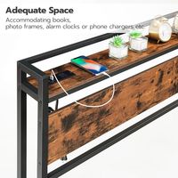 Großhandel Industrielles Kopfteil, Vintage-Stil Kopfteil für Bettgestell, Antikes Kopfteil für Schlafzimmer, Holz- und Metall-Kopfteil