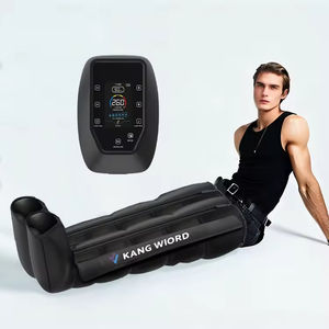 Masseur de jambes à compression d'air 6 chambres haute qualité avec contrôle de la minuterie Marque OEM pour la relaxation des jambes - Product Image 1