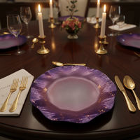 Hochwertige, individuell gestaltbare 13-Zoll-Großhandels-Platzteller – luxuriös, wiederverwendbar, langlebig, für Hochzeiten, Geburtstage und Dinner-Events