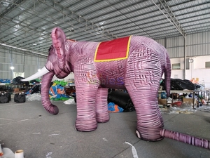 Mascotte gonflable Dumbo Décoration de parade Grand modèle de mascotte d'éléphant gonflable géant pour la décoration - Product Image 2