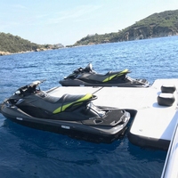 Station de secours gonflable flottant en forme de T, équipement de jeu d'eau, pour pastèque, Jet Ski