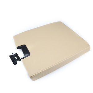 Tapa de la Caja del Reposabrazos Chevrolet, Beige, Abatible, con Cierre, Almacenamiento Central, 2007-2013 - Product Image 3