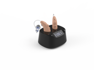 Aides auditives professionnelles pour seniors souffrant de surdité sévère - Gain de 45 dB, précision 16 canaux, batterie 50H avec étui de charge - Product Image 4