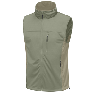 Chaleco Softshell Elástico en 4 Direcciones para <span class=keywords><strong>Hombre</strong></span>, Ligero, Cortavientos, Chaleco Utilitario para Exteriores, Proveedor Mayorista, OEM Personalizado - Product Image 1