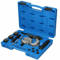 Kit de 18 outils universels pour l'évasement de conduites de frein hydrauliques, ensemble d'expanseurs de tubes à double évasement pour réparation de conduites de frein, outils manuels