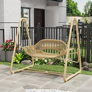 <span class=keywords><strong>Hamaca</strong></span> doble al aire libre Internet Celebrant Patio Columpio Silla colgante para Villa Patio Jardín <span class=keywords><strong>Mecedora</strong></span> para terraza Balcón - Product Image 4