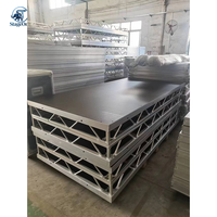 Escenario de Aluminio para Eventos Móviles de Fácil Instalación con Diseño Modular, Capacidad de Carga de 1000 kg para Conciertos al Aire Libre y Uso Portátil