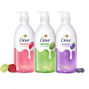 For <strong>Wholesale</strong> Liquid <strong>Body</strong> <strong>Wash</strong> 430g Amino Acids + Bursting Beads | 48H Hydrating Oil Control Milk-Fruit Scent | Hotel/Private - Product Image 1