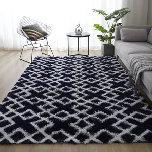 Nhà Sản Xuất Chống Trượt Hình Chữ Nhật, Dài Lông Phòng Chờ Thảm Lông Trang Trí Bắc Âu Fluffy Sàn <span class=keywords><strong>Mat</strong></span> Cho Phòng Khách Hiện Đại/ - Product Image 2