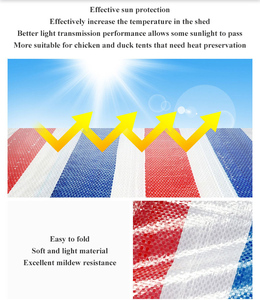 Imperméable 65g 78g PP Bâche Rouge Blanc Et Bleu Bâche Couvre Fabricant - Product Image 3