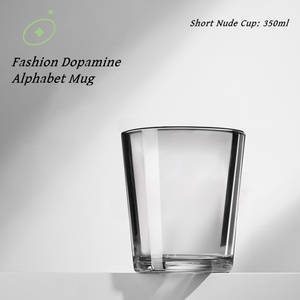 แก้วน้ำพกพาแบบยุโรป ขนาด 450 มล. ดีไซน์สวยงาม ใช้ซ้ำได้ พร้อมฝาปิดและหลอดดูด สำหรับน้ำผลไม้ ชา<span class=keywords><strong>นม</strong></span> และกาแฟ - แก้วน้ำสวยงาม - Product Image 6