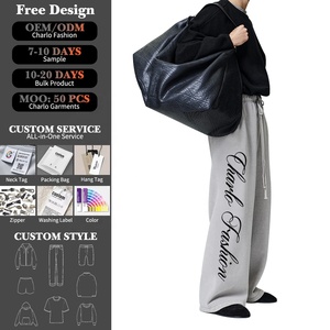 <span class=keywords><strong>Pantaloni</strong></span> da Jogging Oversize di Alta Qualità per <span class=keywords><strong>Uomo</strong></span>, Casual, Gamba Larga, Stile Streetwear, <span class=keywords><strong>Pantaloni</strong></span> <span class=keywords><strong>Larghi</strong></span> <span class=keywords><strong>Grigi</strong></span> - Product Image 1