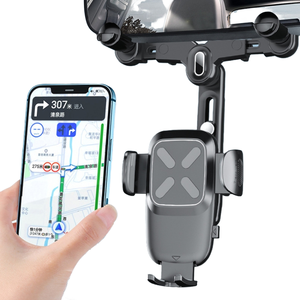 2025 <span class=keywords><strong>Amazon</strong></span> vente chaude 360 support de <span class=keywords><strong>téléphone</strong></span> de voiture rotatif <span class=keywords><strong>téléphone</strong></span> portable stable avec support d'enregistreur de conduite de rétroviseur en plastique - Product Image 4