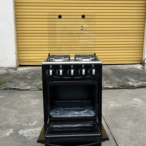 Estufa de Gas de Piso de 4 Quemadores con Función de Horno y Parrilla Placa de 4 Gargantas para Uso Doméstico - Product Image 4