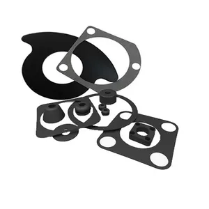 Gasket Rubber Customized Cutting Adhesive Silicone Rubber Conductive Gasket Customization Of Different Sizes Conductive Silicone Gaskets