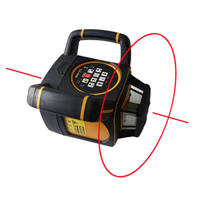 Laser rotatif automatique de nivellement de laser rotatif rouge professionnel 360 à l'extérieur