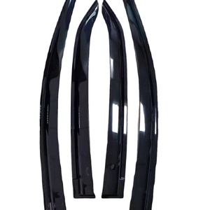 Nouvel accessoire de voiture design, pare-soleil et pare-pluie noir en injection pour Toyota Corolla 2014 - Product Image 1