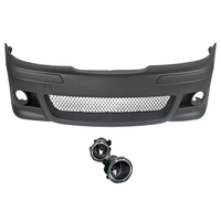 Kit de carrosserie de pare-chocs avant de style M5 avec feux antibrouillard, compatible avec les BMW Série 5 E39 de 1996 à 2003