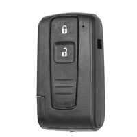 Coque de clé de voiture MS à 2 boutons pour Toyota Prius 2004-2009, remplacement de la coque de clé intelligente, télécommande de véhicule, coque de clé vierge
